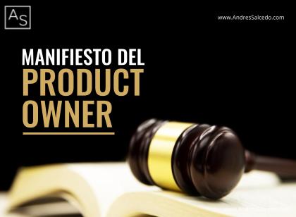 Manifiesto del Product Owner